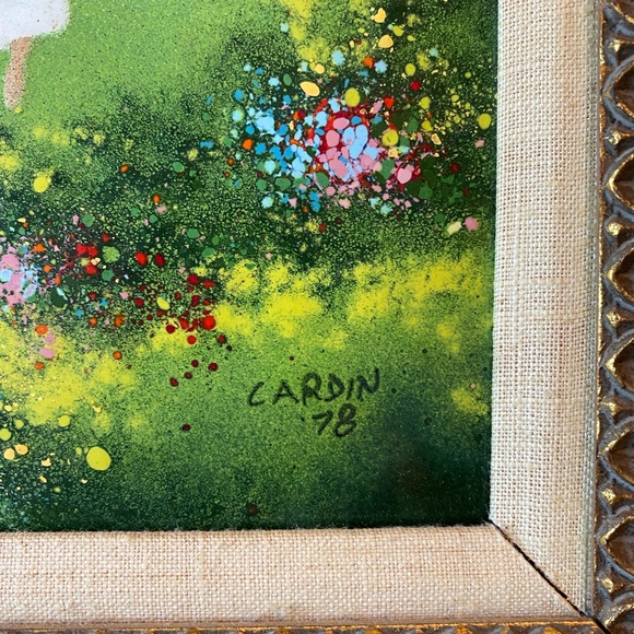 Louis Cardin - original enamel artwork, limited edition; $125 ea or two for $200 - Picture 5 of 6